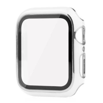 Apple Watch Series SE (2022)/SE/6/5/4 Cover met Glazen Screenprotector - 44mm