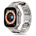 Apple Watch Series Ultra 2/Ultra/10/9/8/SE (2022)/7/SE/6/5/4/3/2/1 Tech-Protect Roestvrij stalen lijnband - 49mm/46mm/45mm/44mm/42mm - Titanium