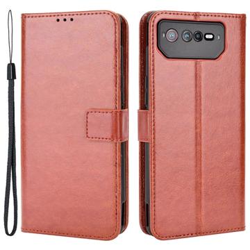 Asus ROG Phone 6/6 Pro Wallet Case met Magnetische Sluiting - Bruin