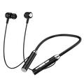 B3 9D Surround Stereo Sport Bluetooth koptelefoon met siliconen nekband