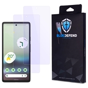 Google Pixel 6a BlueDefend Anti-Blue Light Glazen Screenprotector - 2 stuks.