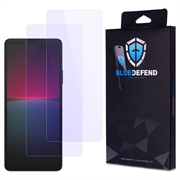 Sony Xperia 10 IV BlueDefend Anti-Blue Light Glazen Screenprotector - 2 stuks.