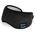 Bluetooth Hoofdband Slaapmasker / Slim Afspelend Muziek Oogmasker - Zwart