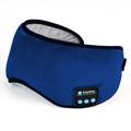 Bluetooth Hoofdband Slaapmasker / Slim Afspelend Muziek Oogmasker - Blauw