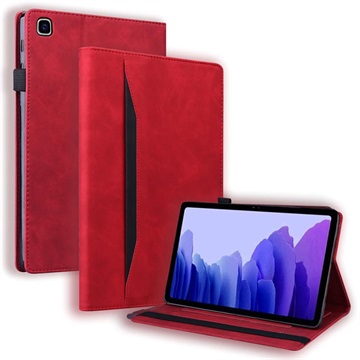 Business Style Samsung Galaxy Tab A7 10.4 (2020) Smart Folio Case - Rood