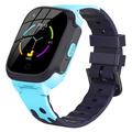 C1 1.3" vierkant scherm 4G slimme horloge voor kinderen Ondersteuning voor videogesprekken Positie Tracker - Blauw