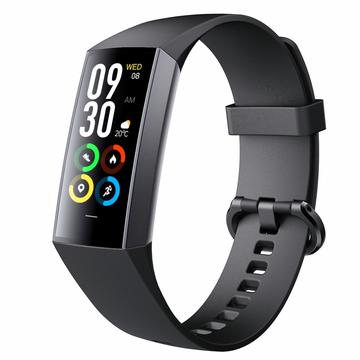 C80 1.1" AMOLED-scherm lichaamstemperatuur Smart Armband met hartslag, bloeddruk, bloed zuurstof monitoring