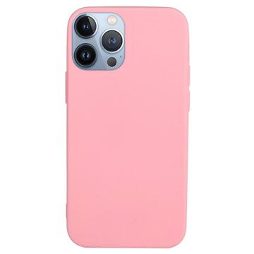 Candy Color iPhone 14 Pro TPU Hoesje - Roze