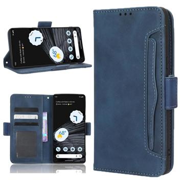 Cardholder Series Google Pixel 7 Pro Portemonnee Hoesje - Blauw