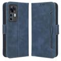 Cardholder Series Xiaomi 12T/12T Pro Portemonnee Hoesje - Blauw