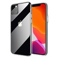 iPhone 11 Pro TPU Hoesje met 2x Glazen Screenprotector - Doorzichtig