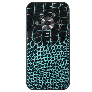 Krokodil Series Honor Magic4 Hybrid Cover - Groen