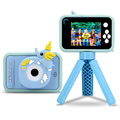 Schattige kindercamera met statief AC10 - Blauw