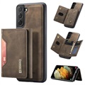 DG.Ming M2 Samsung Galaxy S21 FE 5G Hybrid Case met Portemonnee