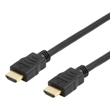 Deltaco Hoge-Snelheid HDMI 2.0 Kabel met Ethernet - 1m - Zwart