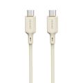 Dudao L7SCC1M USB-C naar USB-C kabel - 100W, 1m - Wit