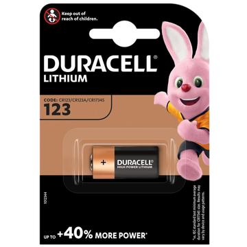 Duracell CR123 fotobatterij 1400mAh