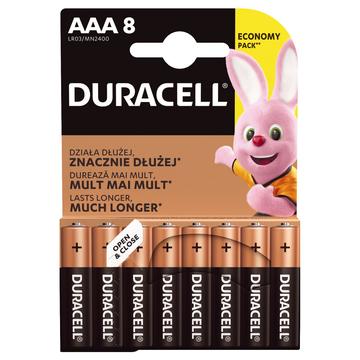 Duracell DuraLock C&B LR03/AAA batterijen - 8 stuks.