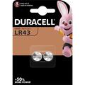 Duracell Mini G12/LR43 Alkaline batterijen - 2 stuks.