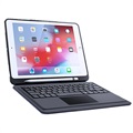 Dux Ducis Bluetooth Toetsenbord Hoesje - iPad 9.7 2017/2018, iPad Air 2 - Zwart