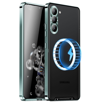 Gegalvaniseerd Magnetisch Samsung Galaxy S23 5G Hybride Hoesje