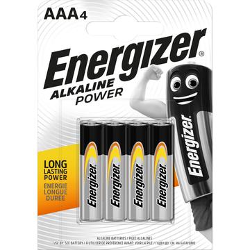 Energizer Alkaline Power LR03/AAA Alkaline batterijen