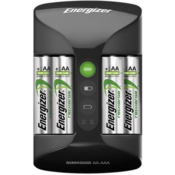 Energizer Pro batterijlader met 4 x R6/AA batterijen