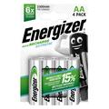 Energizer Recharge Extreme oplaadbare R6/AA batterijen 2300mAh - 4 stuks.