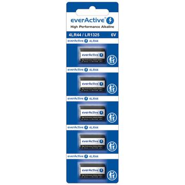 EverActive 4LR44/LR1325 Alkaline batterijen 6V - 5 stuks.