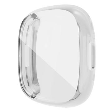 Fitbit Sense 2 Gegalvaniseerd TPU Case - Zilver