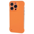 iPhone 13 Pro Frameloze Kunststof Hoesje - Oranje