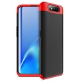 GKK Onzichtbare Samsung Galaxy A80 Cover - Rood / Zwart