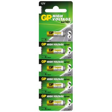 GP Hoogspanning MN27/27A Accu\'s 12V - 5 stuks.