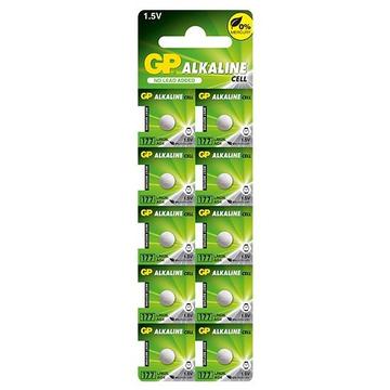 GP Mini LR626/177 Alkaline knoopcelbatterijen - 10 stuks.