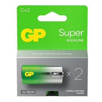 GP Super G-Tech LR14/C batterijen - 2 stuks.