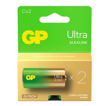 GP Ultra G-Tech LR14/C batterijen - 2 stuks.