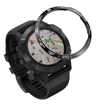 Garmin Fenix 6/6 Pro Horloge Bezel Roestvrij Staal Cover