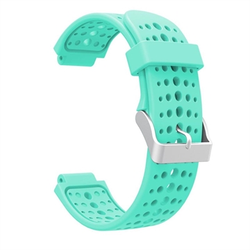 Garmin Forerunner 220/230/235/620/630/735 Soft Siliconen Band - Cyan