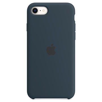 iPhone 7/8/SE (2020)/SE (2022) Apple Siliconen Hoesje MN6F3ZM/A - Abyss-blauw