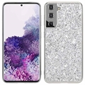 Samsung Galaxy S21 FE 5G Glitter Series Hybrid Hoesje