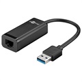 Goobay USB 3.0 / Gigabit Ethernet Netwerkadapter - Zwart