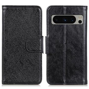 Google Pixel 8 Pro Elegant Series Portemonnee Hoesje - Zwart