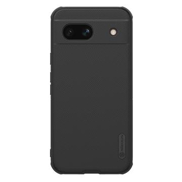 Google Pixel 8a Nillkin Super Frosted Shield Pro Hybride Hoesje - Zwart