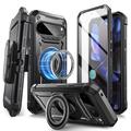 Google Pixel 9/9 Pro Supcase Unicorn Beetle Pro Mag-behuizing - MagSafe-compatibel - Zwart