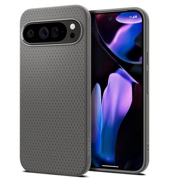 Google Pixel 9 Pro XL Spigen Liquid Air TPU Hoesje - Grijs