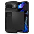 Google Pixel 9/9 Pro Spigen Slim Armor CS Cover - Zwart