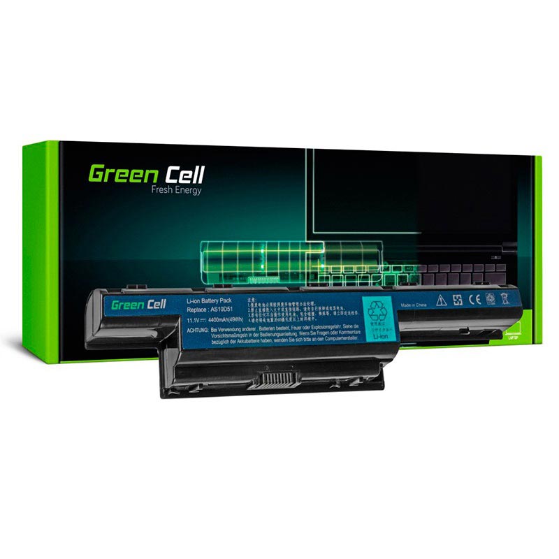 baseren ornament toenemen Green Cell Accu - Acer Aspire, TravelMate, Gateway, P.Bell EasyNote