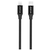 GreyLime 18W Gevlochten USB-C / Lightning Kabel - MFi-gecertificeerd - 2m