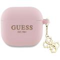 AirPods 4 Guess 4G Charm siliconen hoesje