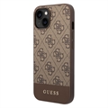 Guess 4G Stripe iPhone 14 Hybride Hoesje